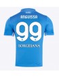 Moški Nogometna dresi replika SSC Napoli Frank Anguissa #99 Domači 2024-25 Kratek rokav